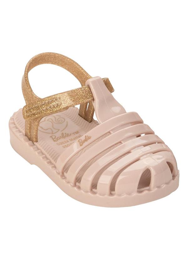 Sandalia Barbie (Rosa Glitter)