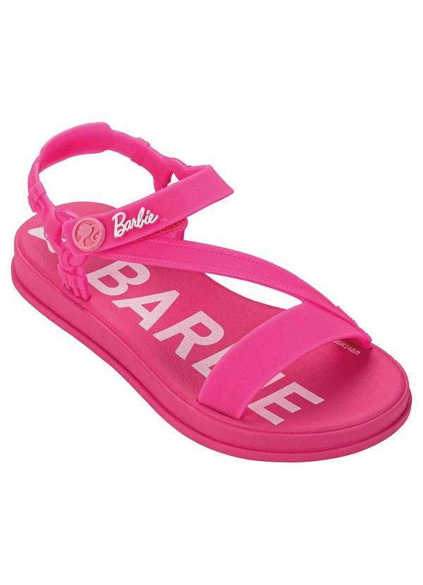 Grendene Kids - Sandália Barbie Sport Rosa
