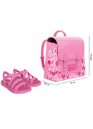 Grendene Kids - Sandália Barbie Sweet Bag Rosa - GRENDENE KIDS