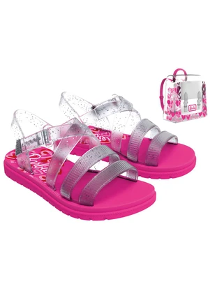 Grendene Kids - Sandália Barbie Sweet Bag Transparente - GRENDENE KIDS