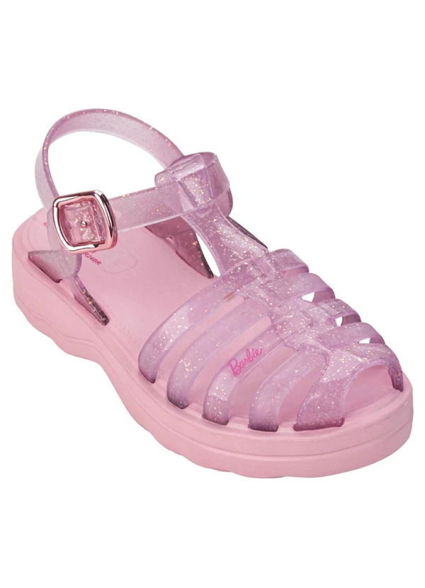 Grendene Kids - Sandália Barbie Trendy Rosa