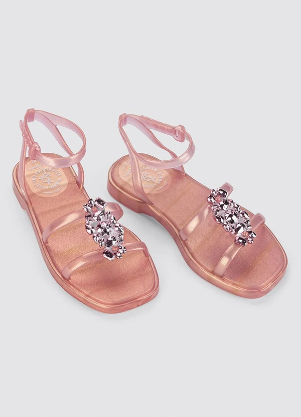 Grendene Kids - Sandália Barbie Troca Enfeites Rosa 2