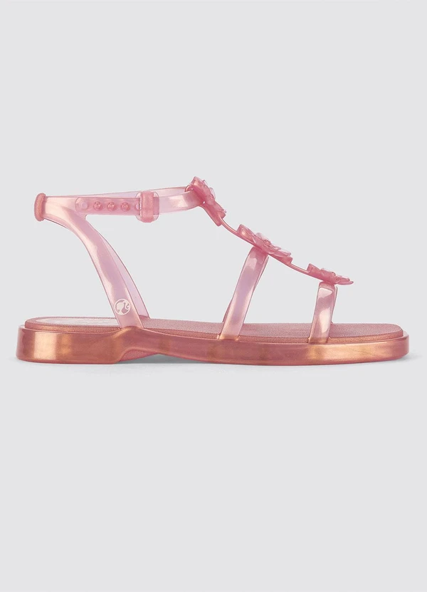 Grendene Kids - Sandália Barbie Troca Enfeites Rosa 4