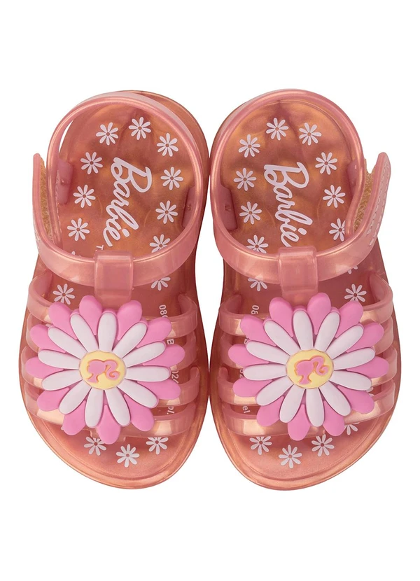 Grendene Kids - Sandália Barbye Lux Rosa 2