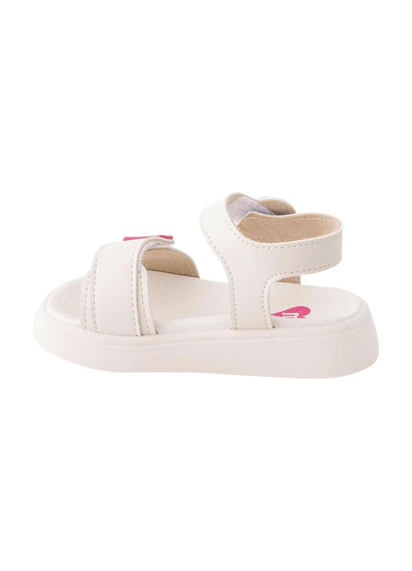 Molekinha - Sandália Molekinha  Off White em Sintético 3