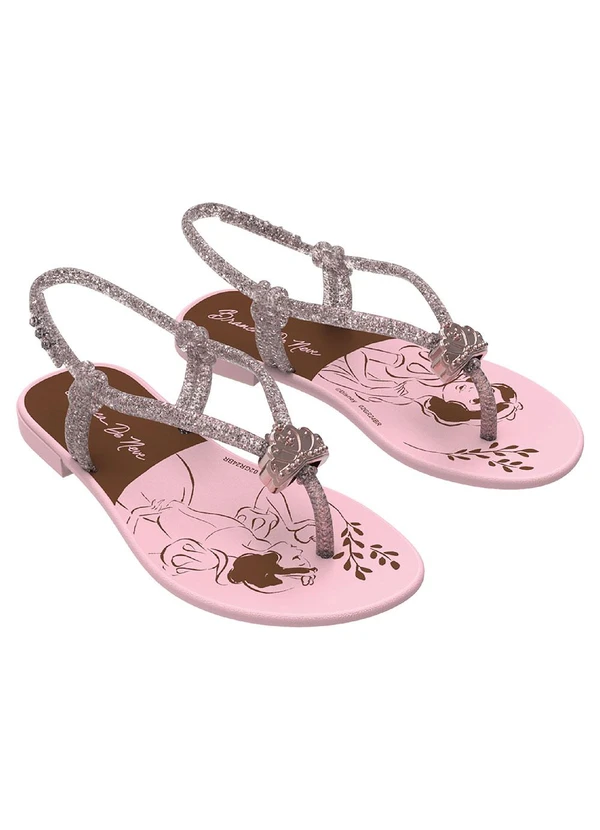 Grendene Kids - Sandália Disney Beauty Rosa