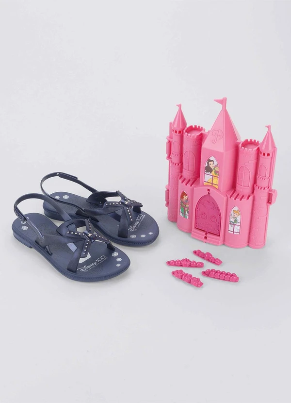 Grendene Kids - Sandalia Disney Castelo Real Marinho