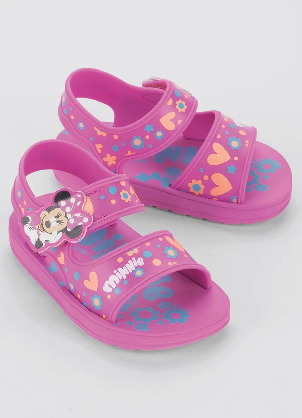 Grendene Kids - Sandália Disney Diversão Baby Pink 2