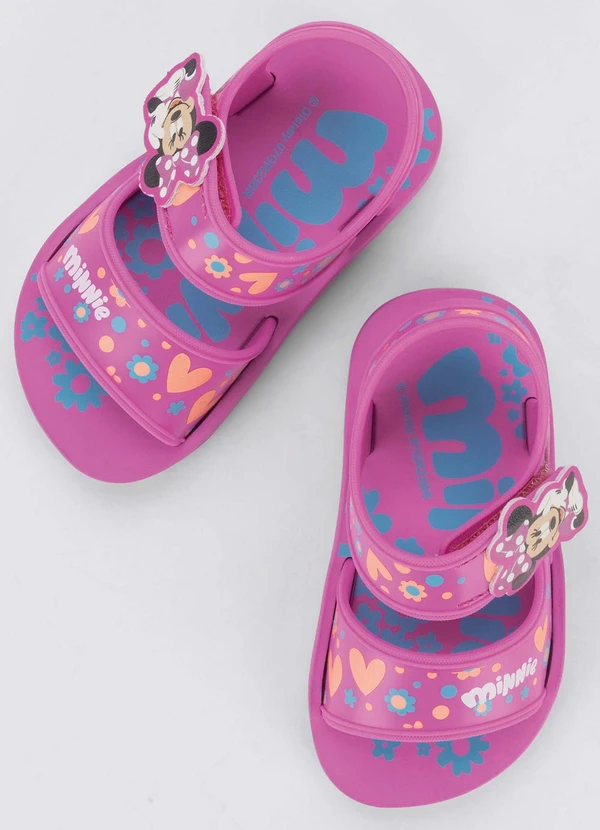 Grendene Kids - Sandália Disney Diversão Baby Pink 3