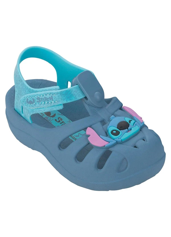 Grendene Kids - Sandália Disney Magic Stitch Azul