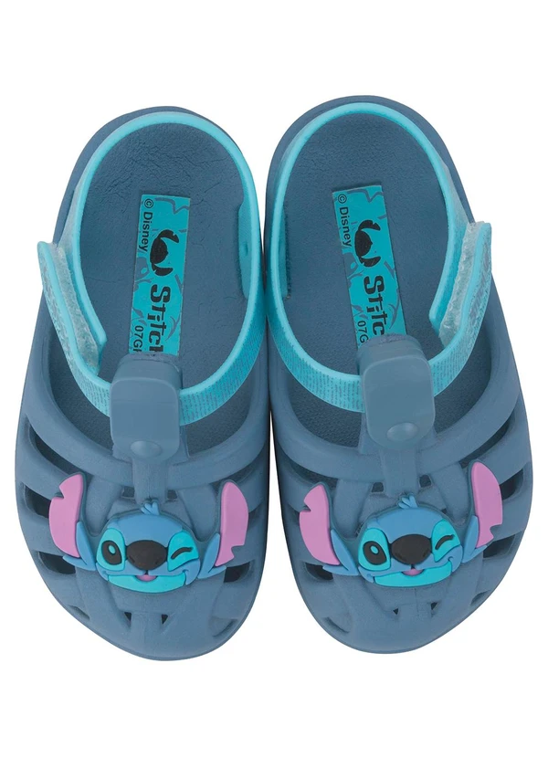 Grendene Kids - Sandália Disney Magic Stitch Azul 2