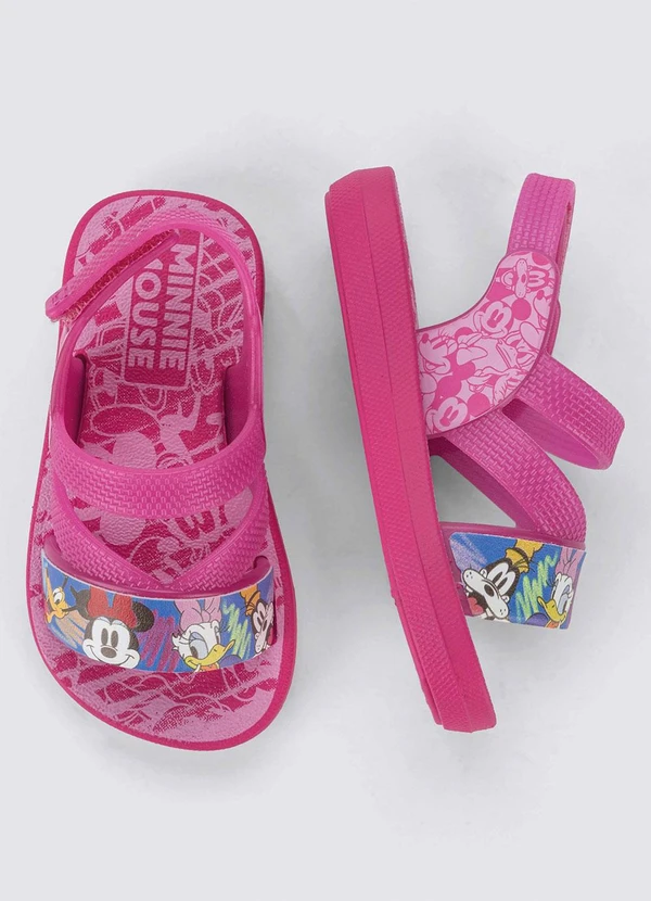 Grendene Kids - Sandália Disney Maleta Divertida Rosa 2