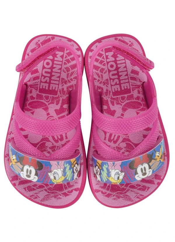 Grendene Kids - Sandália Disney Maleta Divertida Rosa 4