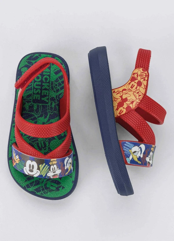 Grendene Kids - Sandália Disney Maleta Divertida Vermelha 2