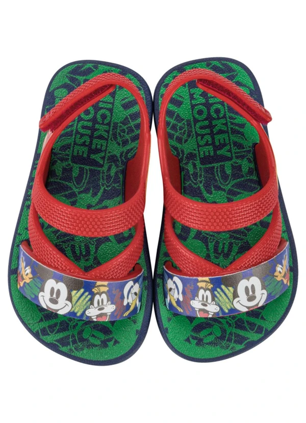 Grendene Kids - Sandália Disney Maleta Divertida Vermelha 4