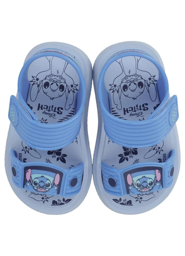 Grendene Kids - Sandália Disney Mochila Stitch Azul 2