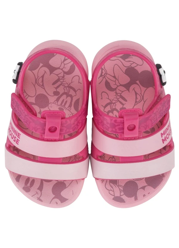Grendene Kids - Sandália Disney Reaction Rosa 3