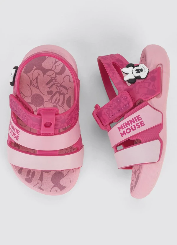 Grendene Kids - Sandália Disney Reaction Rosa 4