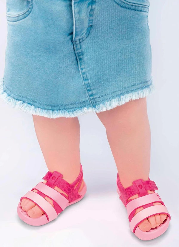 Grendene Kids - Sandália Disney Reaction Rosa 5