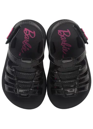 Grendene Kids - Sandália Infantil Barbie Fashionista Preta - GRENDENE KIDS