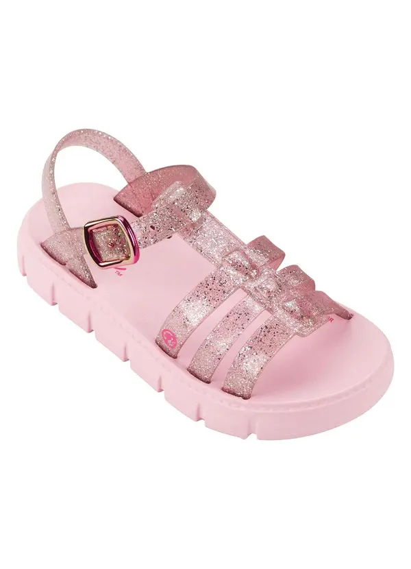 Grendene Kids - Sandália Infantil Barbie Land Rosa