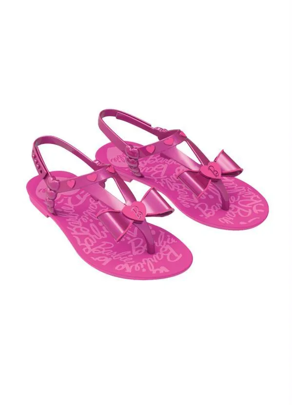 Grendene Kids - Sandália Infantil Barbie Promo Rosa