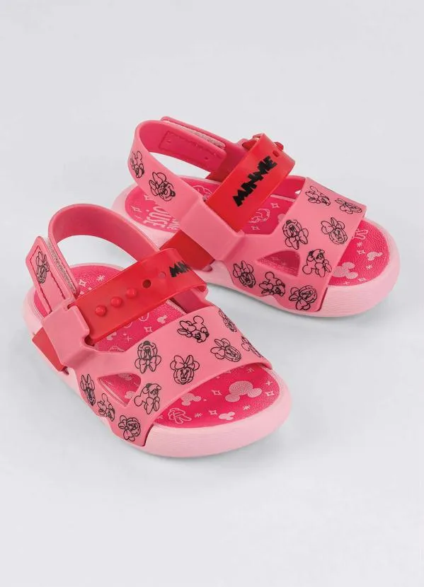 Grendene Kids - Sandália Infantil Disney Love Friends Rosa 3