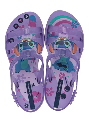 Grendene Kids - Sandália Infantil Ipanema Disney Stitch Lilás - GRENDENE KIDS