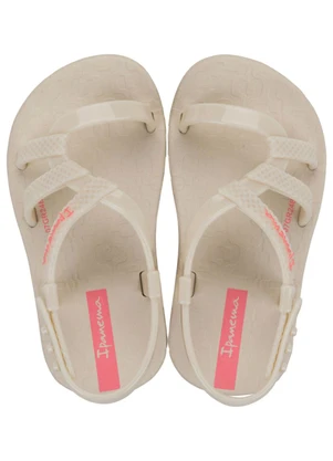 Grendene Kids - Sandália Infantil Ipanema Diversa Off White - GRENDENE KIDS