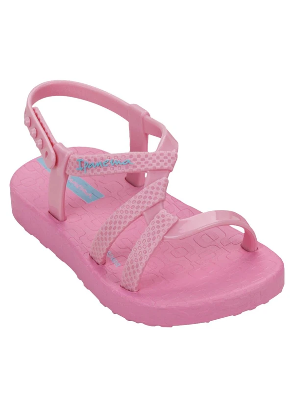 Grendene Kids - Sandália Infantil Ipanema Diversa Rosa