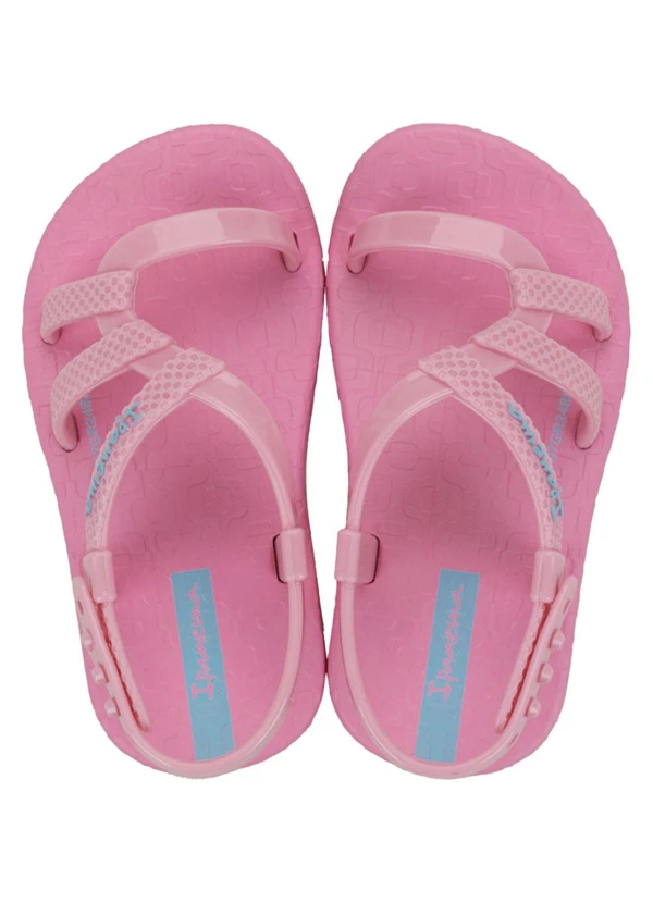 Grendene Kids - Sandália Infantil Ipanema Diversa Rosa 2