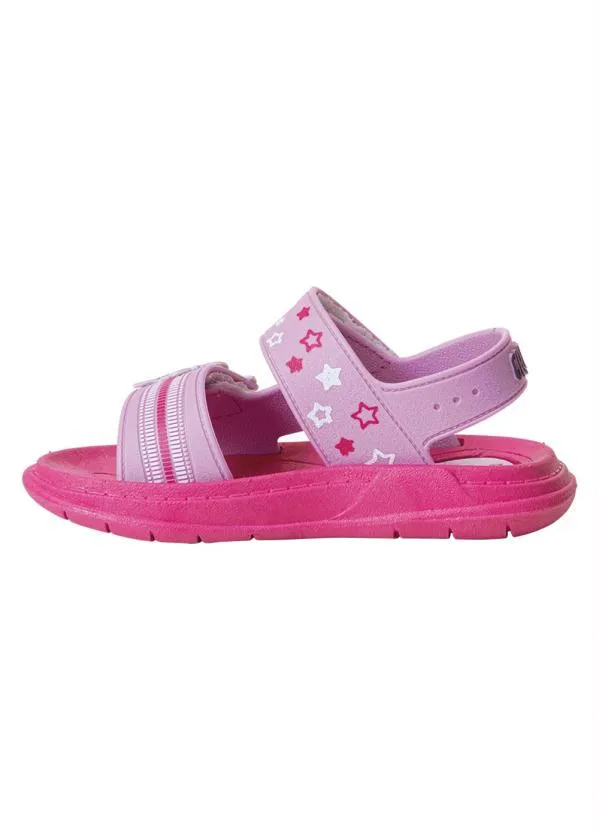 Perfecta - Sandália Infantil Lilás com Sola em Pvc Pink 3