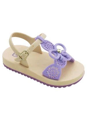 Perfecta - Sandália Infantil Lilás em Material de Pvc - PERFECTA