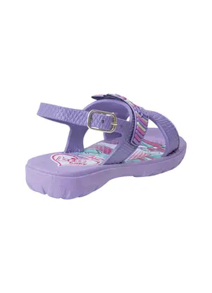 Perfecta - Sandália Infantil Lilás em Pvc - PERFECTA
