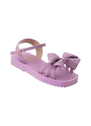 Perfecta - Sandália Infantil Lilás em Sintético - PERFECTA