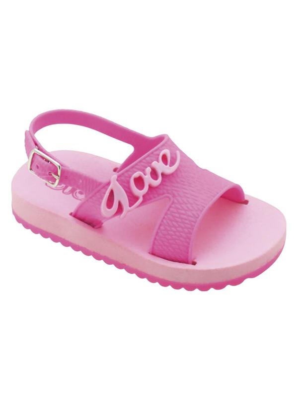Sandlia Infantil (Pink) com Fivela