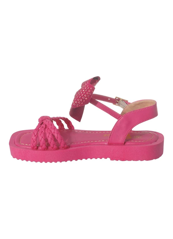 Perfecta - Sandália Infantil Pink com Laço 3