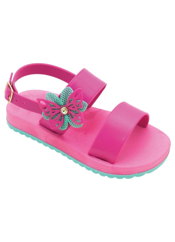 Perfecta - Sandália Infantil Pink em Pvc