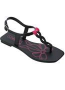 Sandália Infantil Preta com Fechamento em Fivela