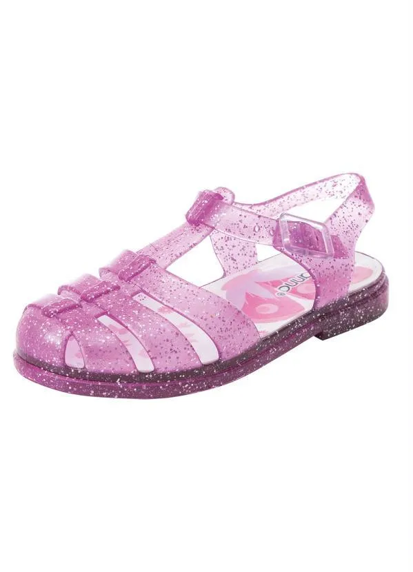 Perfecta - Sandália Infantil Rosa com Detalhe de Gliter 3
