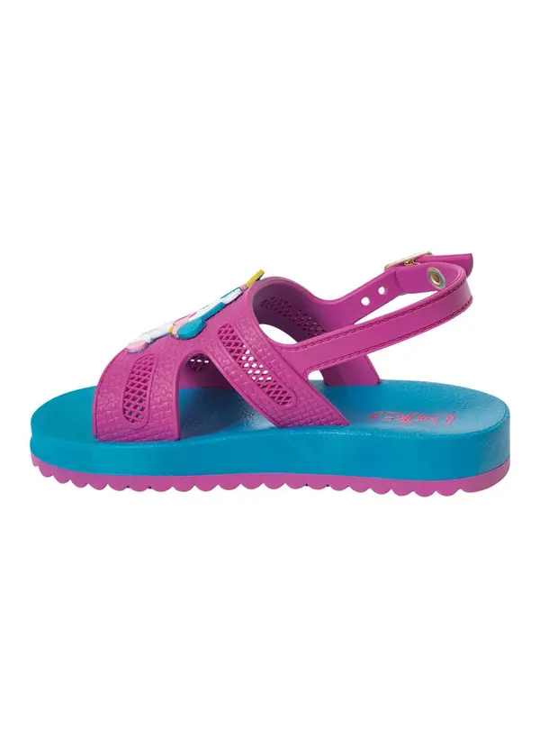 Perfecta - Sandália Infantil Rosa com Fechamento em Fivela 3