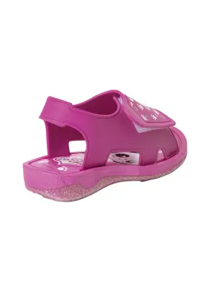 Perfecta - Sandália Infantil Rosa com Fechamento em Velcro - PERFECTA