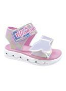 Sandália Infantil Rosa com Led