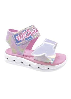 Perfecta - Sandália Infantil Rosa com Led - PERFECTA
