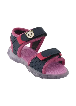 Perfecta - Sandália Infantil Rosa com Luzinha - PERFECTA