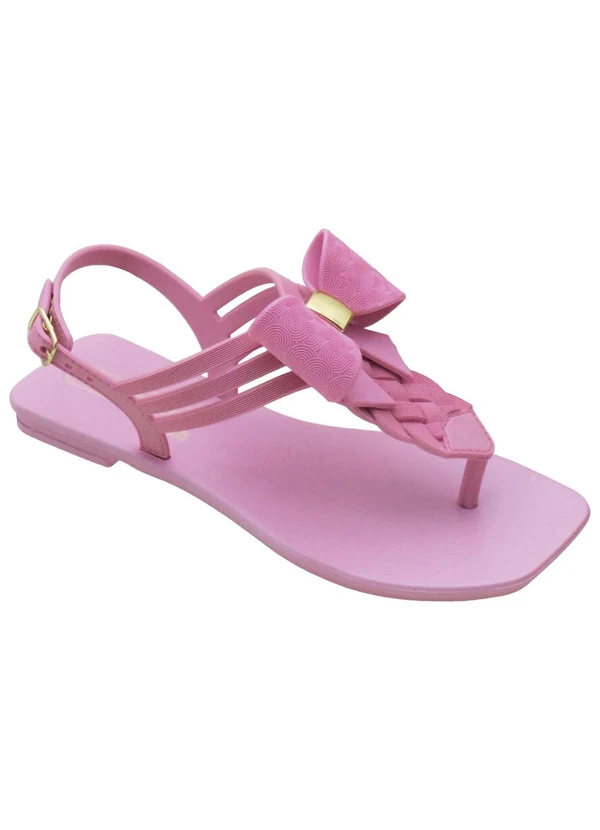 Perfecta - Sandália Infantil Rosa em Pvc