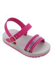 Sandlia Infantil Rosa em Pvc