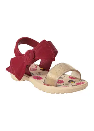 Perfecta - Sandália Infantil Vermelha com Velcro - PERFECTA