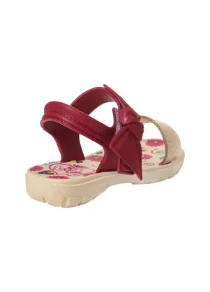 Perfecta - Sandália Infantil Vermelha com Velcro - PERFECTA