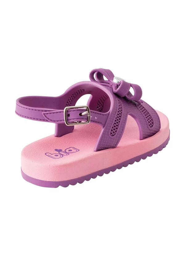 Perfecta - Sandália Infantil Violeta em Pvc 2